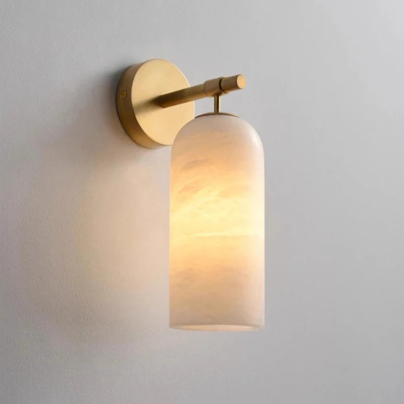 Callista | Spanish Marble and Copper Wall Light