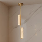 Blanche | Linear Alabaster Pendant Chandelier