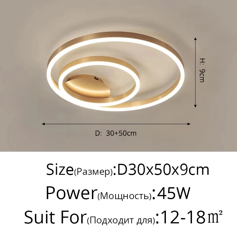 Orla | LED Ring Chandelier