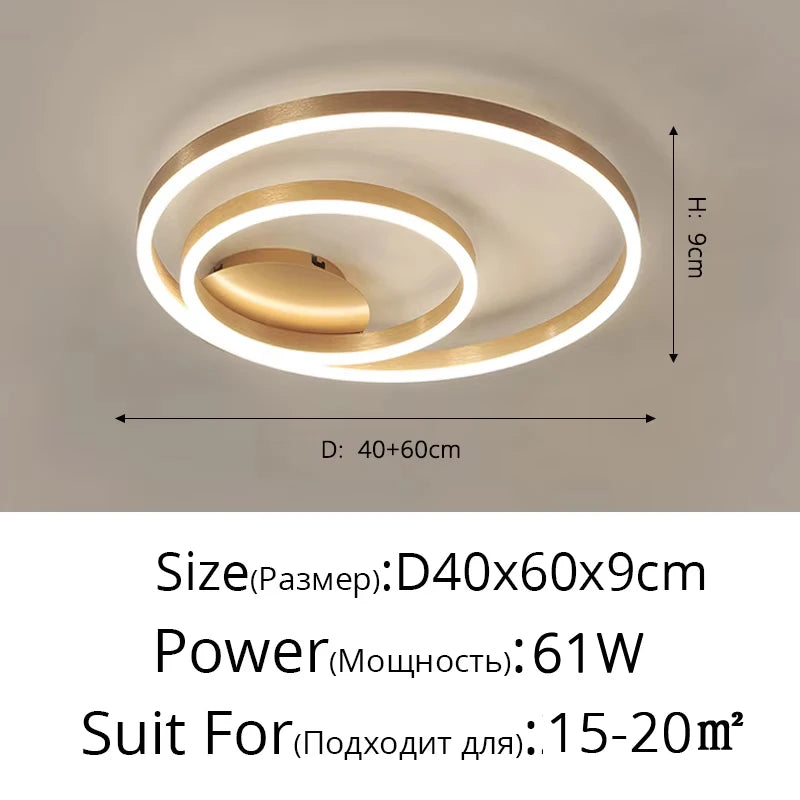 Orla | LED Ring Chandelier