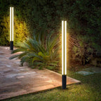 Brigid | Trihedral Stainless Steel Lawn Light