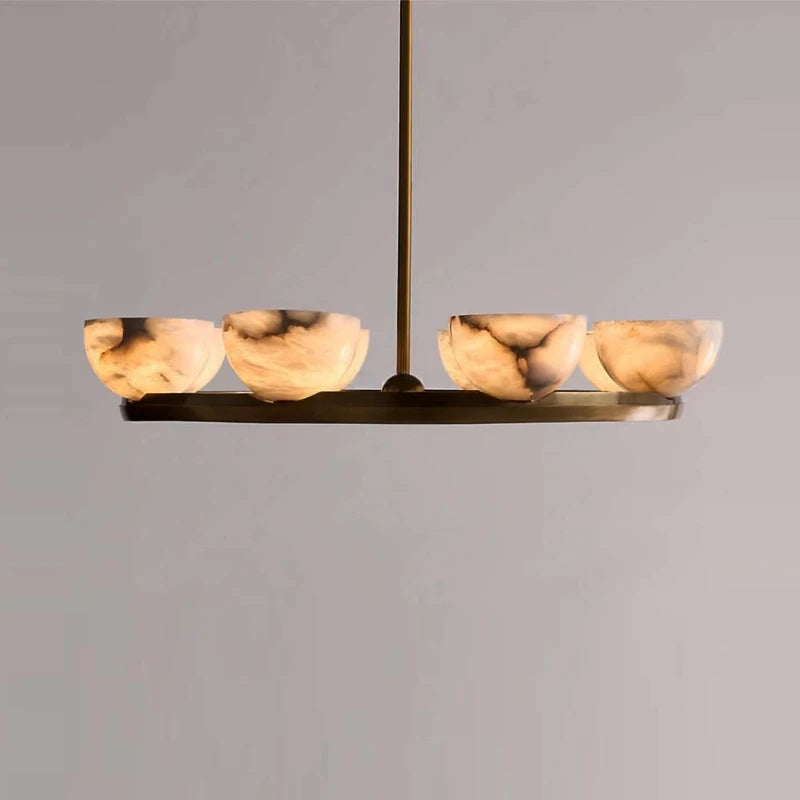Cristiana | Spanish Marble Dome Pendant