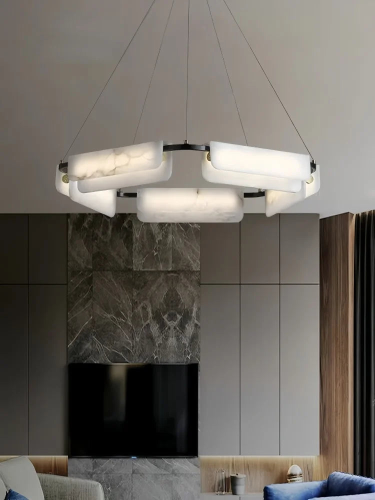 Matilde | Marble Linear Dining Pendant