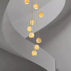 Ottavia | Marble Staircase Pendant Lamp