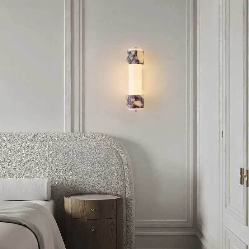 Ginevra | Black Marble Wall Sconce