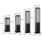 Declan | Aluminium Square Garden Lawn Light