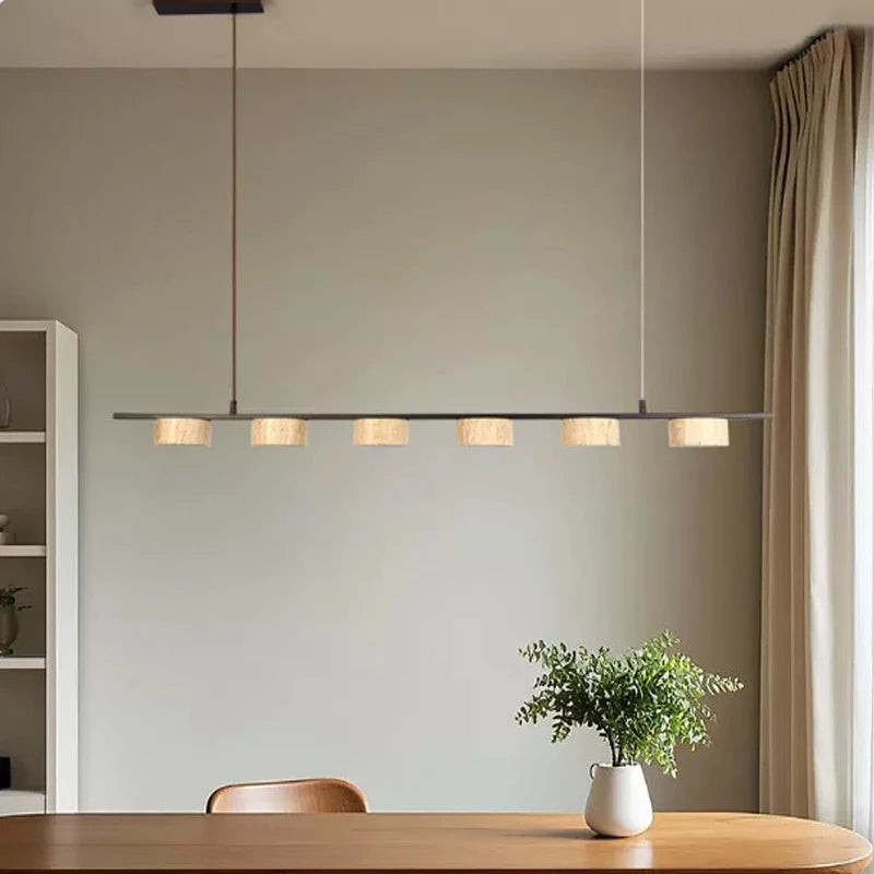 Eudora | Stone Linear Pendant