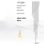 Vasco | Marble Staircase Chandelier