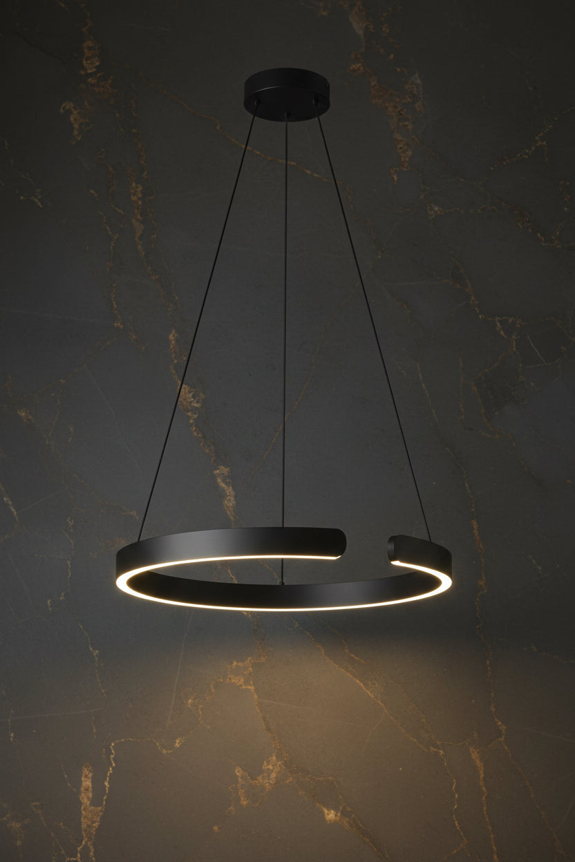 Joaquim | Nordic Aluminium Ring Chandelier