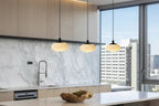 Delfina | Alabaster Bedside Pendant Light