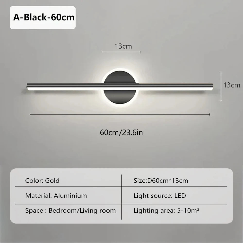 Linnea | Minimalist LED Vanity Wall Light