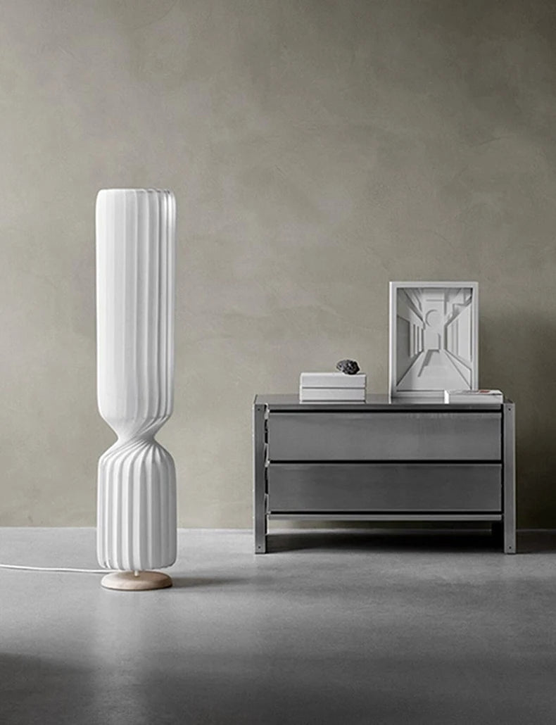 Kinu | Wabi Sabi Silk Floor Lamp