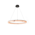 Sigrid | Natural Marble Ring Chandelier