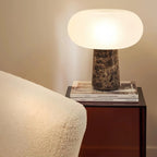 Anthea | Marble and Glass Table Lamp