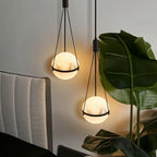 Cecília | Alabaster Sphere Pendant Light