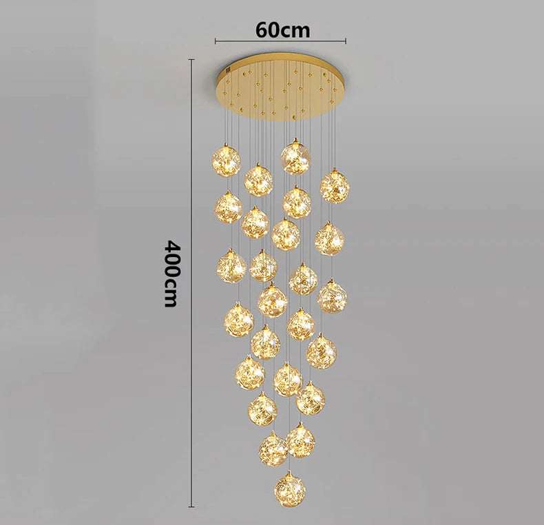 Nordic home decor dining room Pendant lamp lights indoor lighting stair lamp hanging light chandelier lamps for living room
