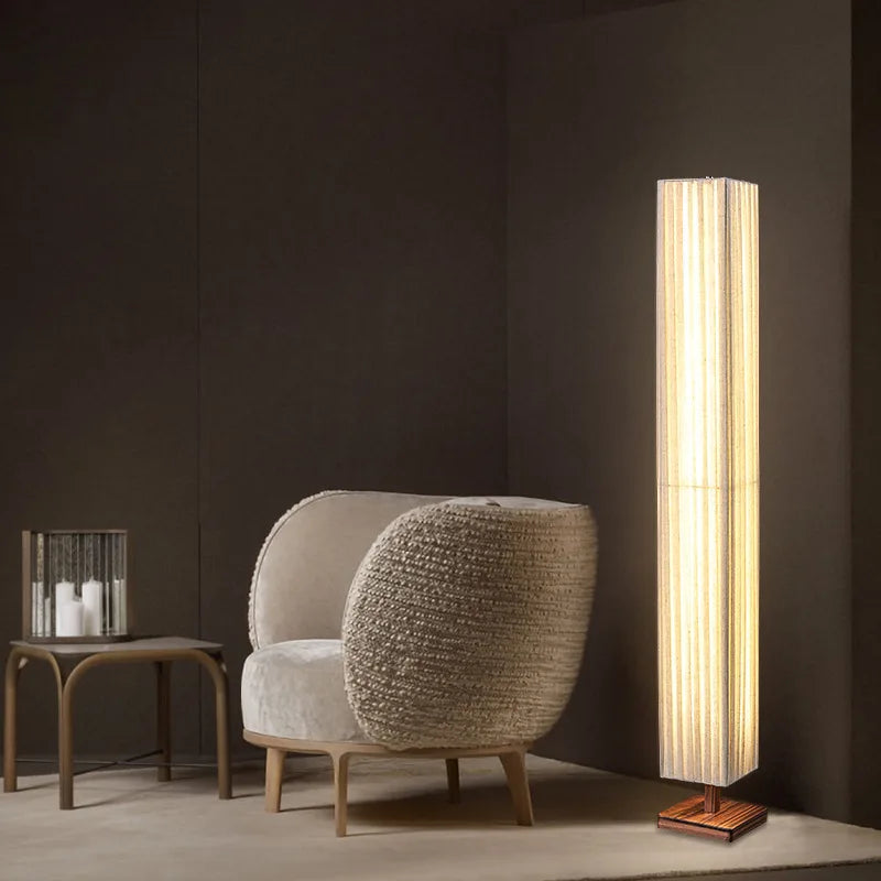 Cassiana | Wood Floor Lamp
