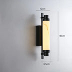 Aether | Marble-Effect Linear Wall Lamp