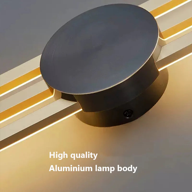 Modern Long LED Wall Lamp – Wall-Mounted Sconce for Living Room, Dining Room & Loft | Bedroom Bedside Light & Staircase Fixture