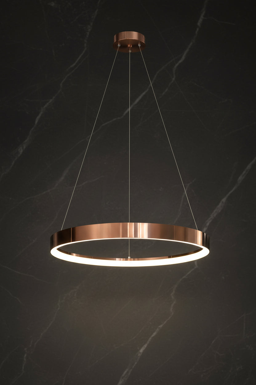 Joaquim | Nordic Aluminium Ring Chandelier