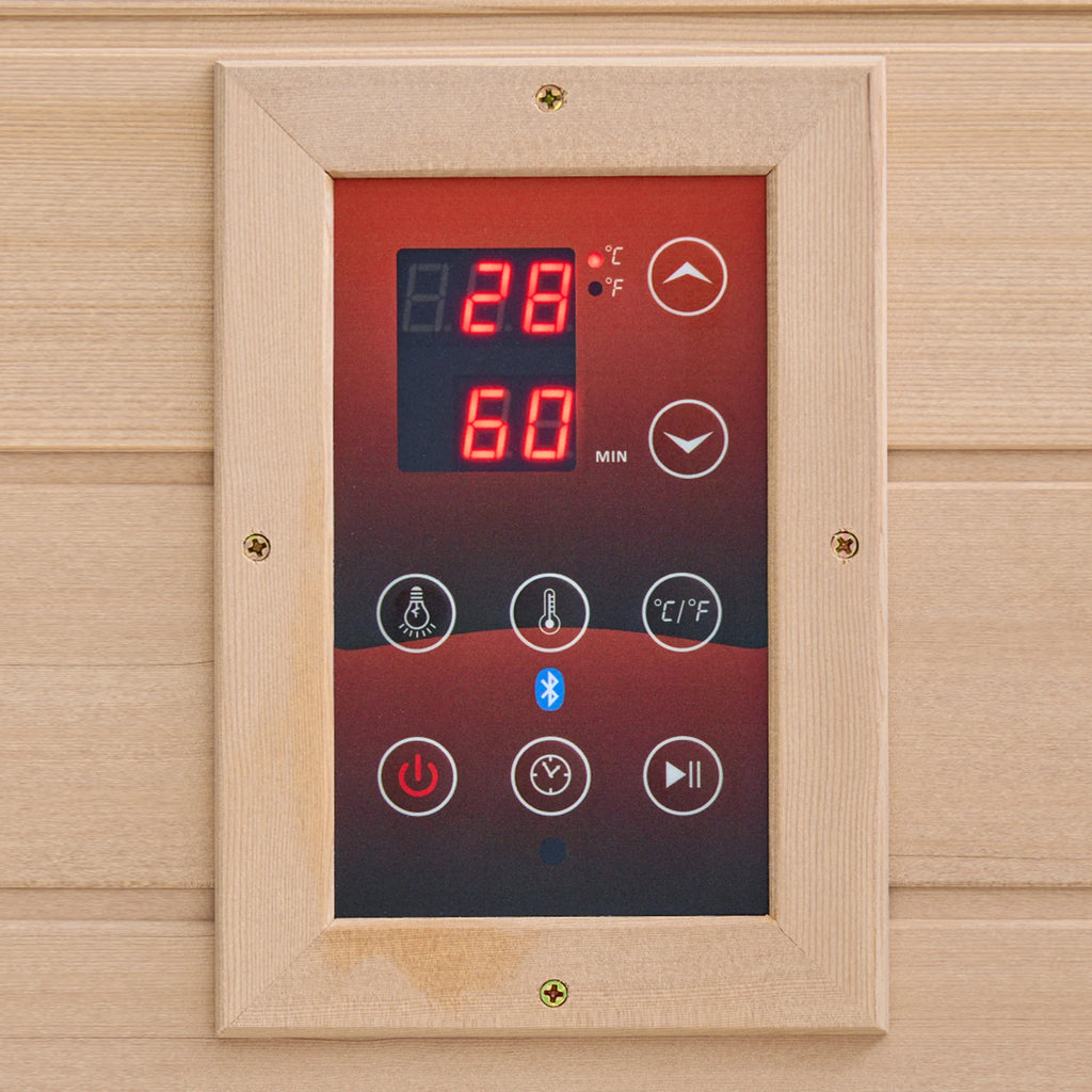 One-Person Infrared Wooden Sauna - Your Personal Home Spa Retreat