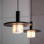 Marble Pendant Chandelier – Modern Compact Ceiling Light for Living Room, Hallway, Bedroom & Bar | Simple, Elegant Bedside Lighting