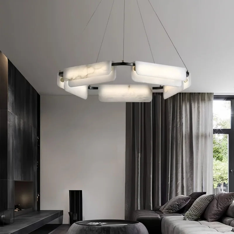 Matilde | Marble Linear Dining Pendant