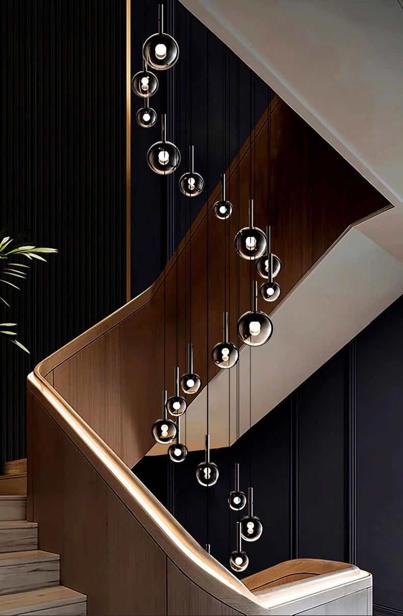 Nordic home decor dining room Pendant lamp lights indoor lighting stair lamp hanging light chandelier lamps for living room