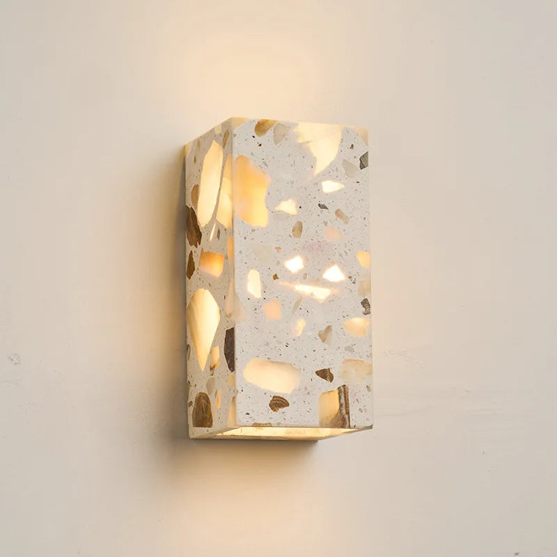 Allegra | Travertine IP65 Wall Light
