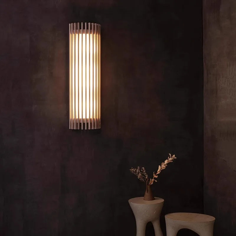 Severa | Wood Wall Sconce