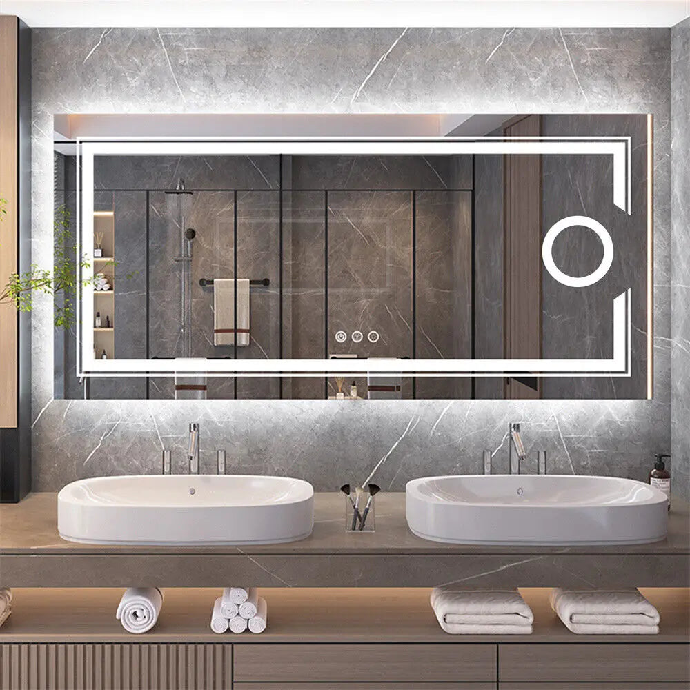 Mira | Magnifying LED Bathroom Mirror