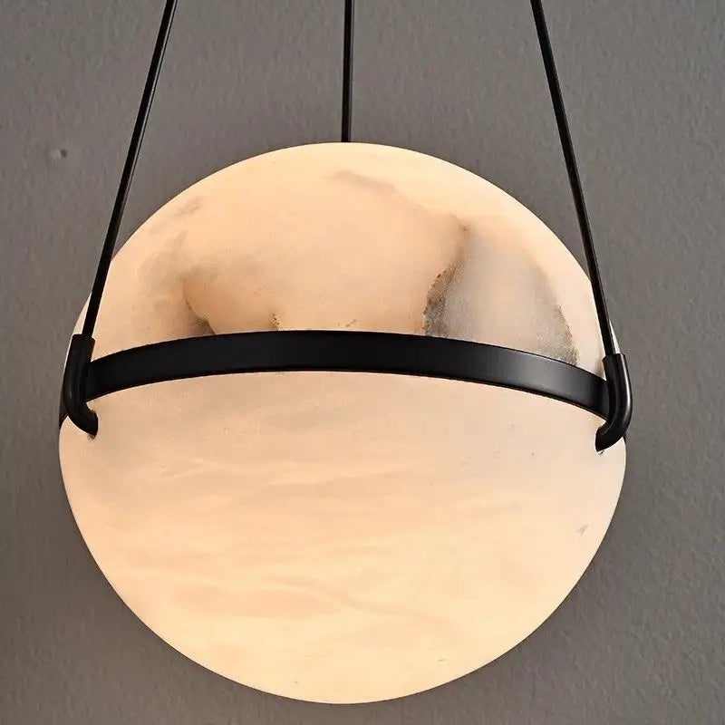 Cecília | Alabaster Sphere Pendant Light