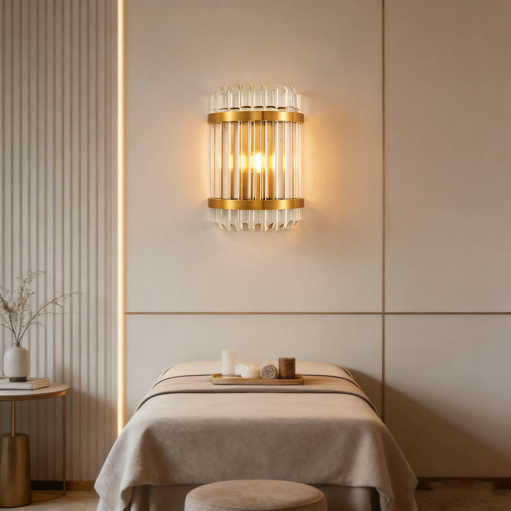 Colette | Crystal Glass Wall Lamp