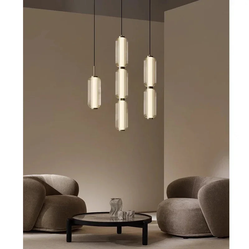 Petronia |  Glass Cluster Pendant Chandelier
