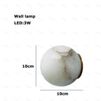 Talia | Marble LED Ceiling Chandelier