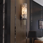 Hera | Natural Marble Bedside Wall Sconce