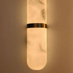 Juliette | Alabaster & Copper Wall Light