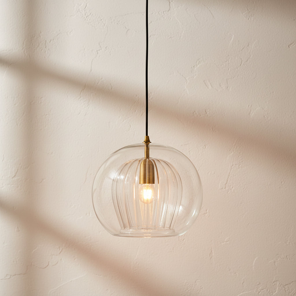 Quintia | Modern Glass Pendant Light