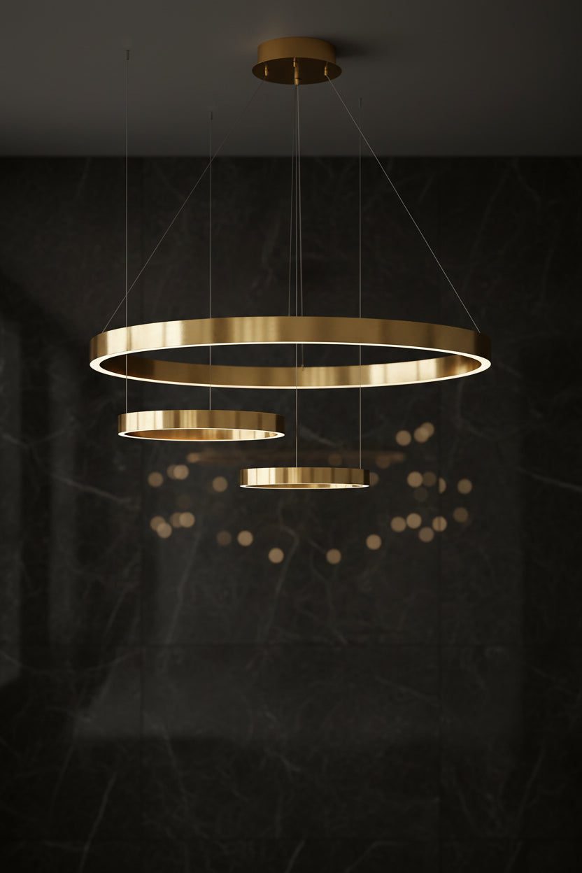 Joaquim | Nordic Aluminium Ring Chandelier