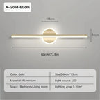 Linnea | Minimalist LED Vanity Wall Light