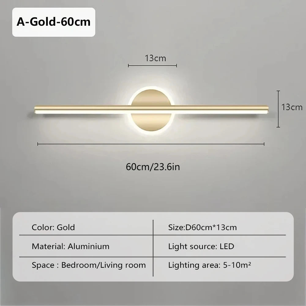 Linnea | Minimalist LED Vanity Wall Light