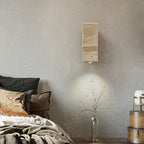 Tierra | Wabi-Sabi Travertine Wall Sconce