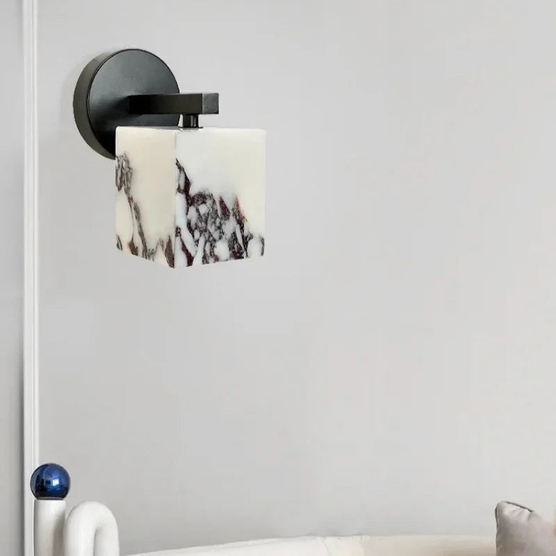 Kalliope | Marble LED Wall Lamp for Bedroom & Stairs