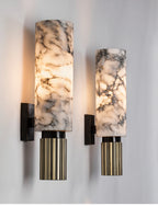 Hera | Natural Marble Bedside Wall Sconce