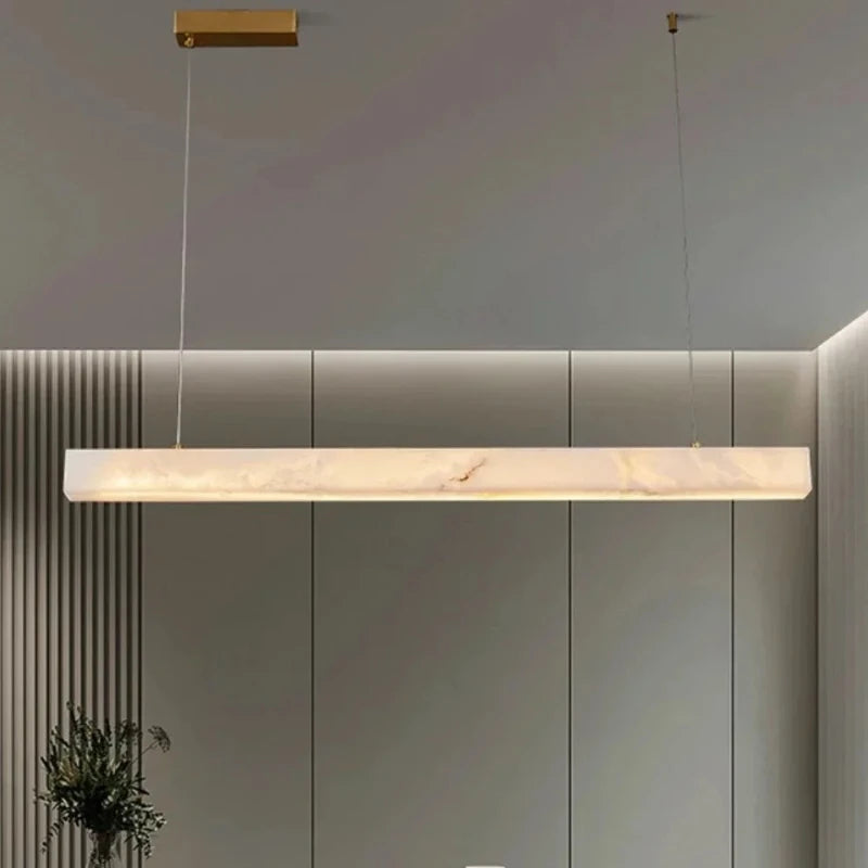 Priscilla | Marble Linear Chandelier