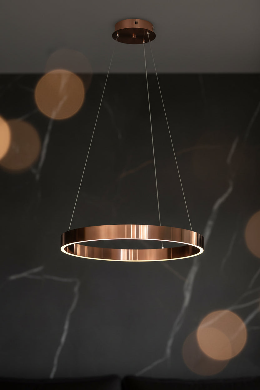 Joaquim | Nordic Aluminium Ring Chandelier