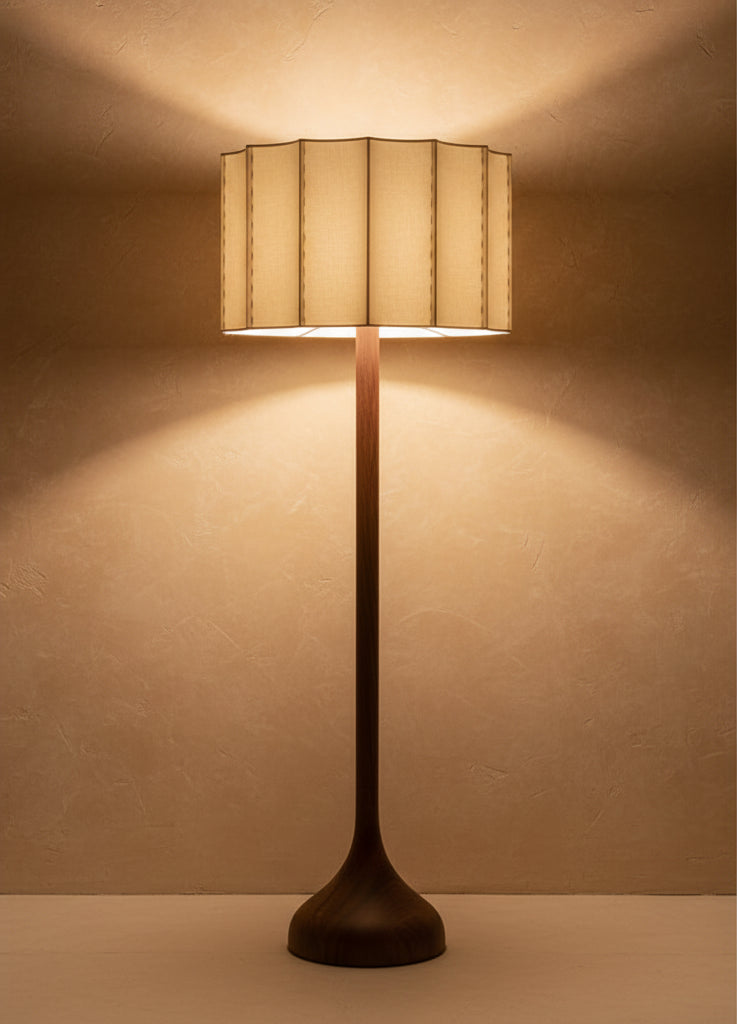 Aquilina | Pleated Floor Lamp
