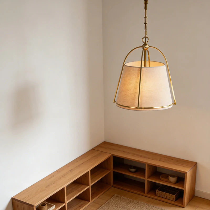 Flavia | Fabric Pendant Light