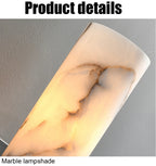 Hera | Natural Marble Bedside Wall Sconce
