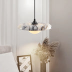 Carlotta | Round Marble Pendant Light